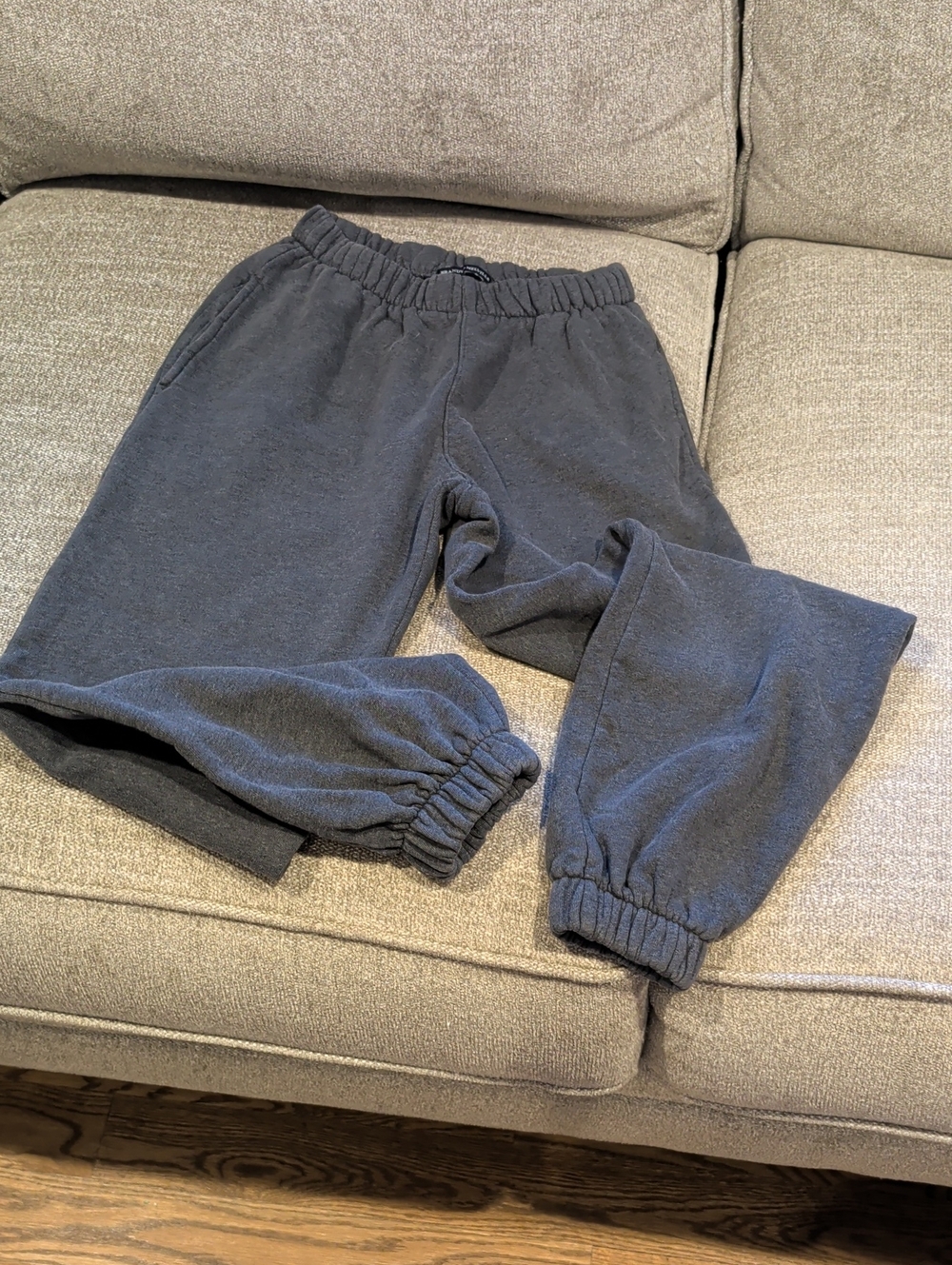 Brandy Melville Kids Dark Gray Jogger Sweatpants